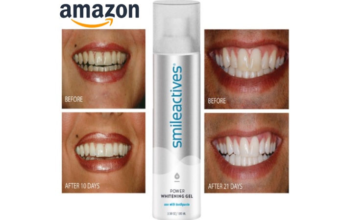 Smileactives Pro Whitening Gel on Amazon
